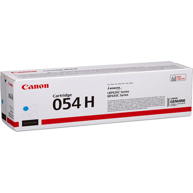 Canon 054H High Yield Cyan Toner (Original)