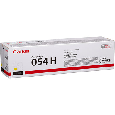 Canon 054H High Yield Yellow Toner (Original)