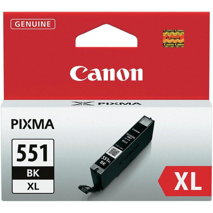 Canon CLI-551BK XL High Yield Black Ink (Original)