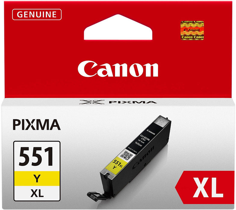 Canon CLI-551Y XL High Yield Yellow Ink (Original)