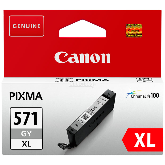 Canon CLI-571GY XL Grey Ink (Original)