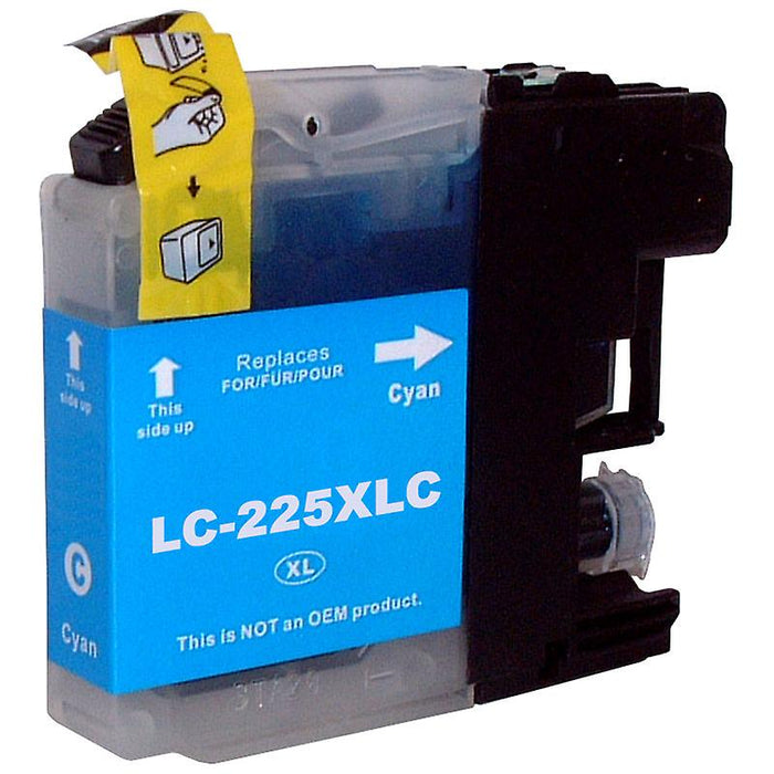Brother LC-225XLC Cyan Ink (Dynamo Compatible)