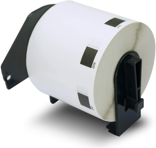 image of brother 11209 small address labels on a roll