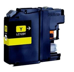 Brother LC123 Yellow Ink Cartridge (Dynamo Compatible)