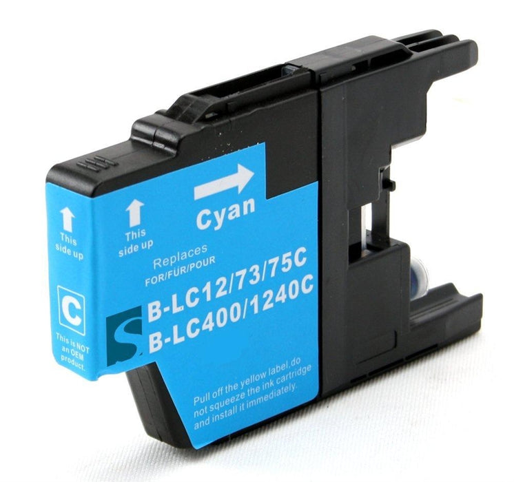 Brother LC1240 / 1280 C Cyan Ink Cartridge (Dynamo Compatible)