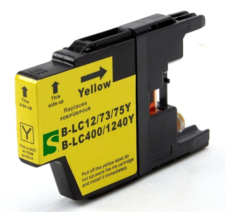 Brother LC1240 / 1280 Y Yellow Ink Cartridge (Dynamo Compatible)