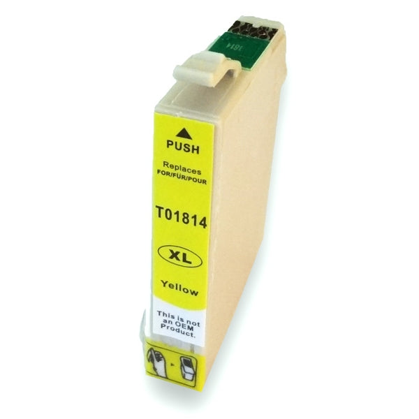 Epson T1814 Yellow Ink Cartridge (Dynamo Compatible)