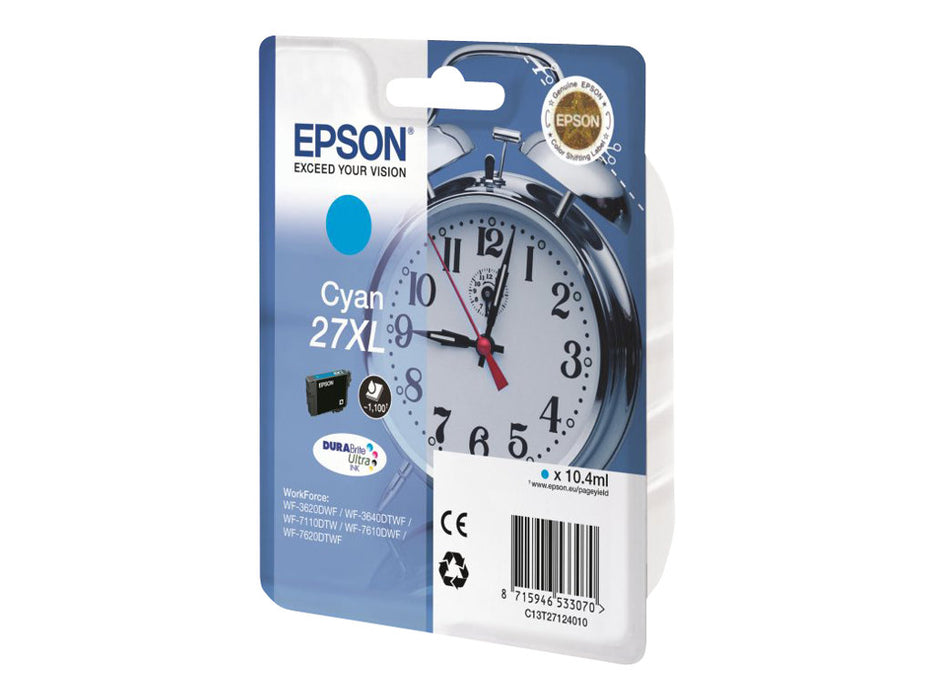Epson 27XL (T2712) Cyan Ink High Yield (Original)