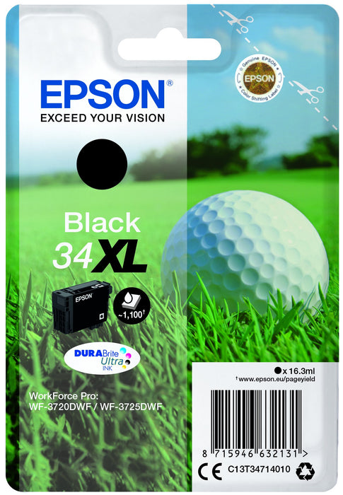 Epson 34XL (T3471) Black Ink Cartridge