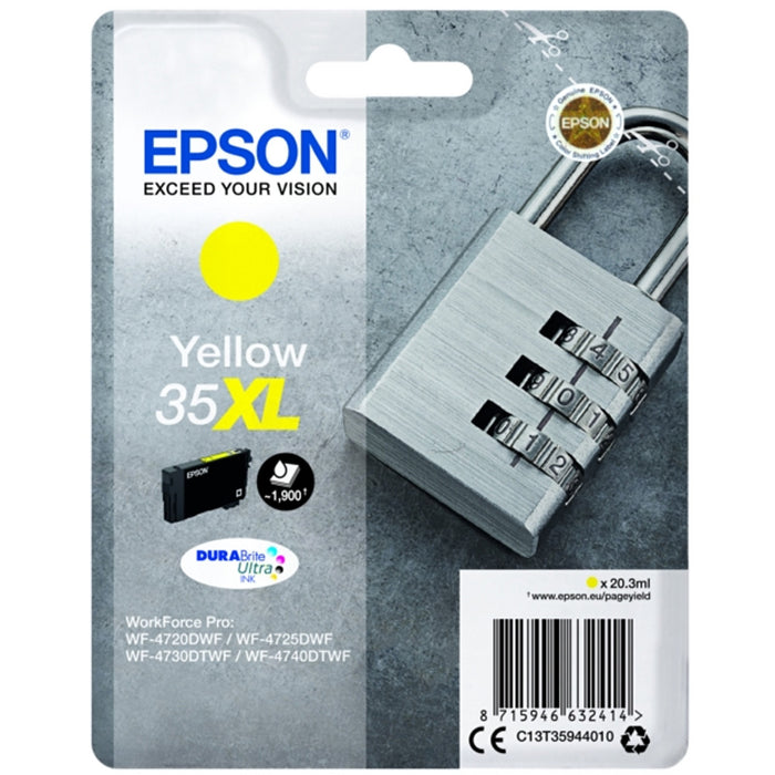 Epson 35XL (T3584) Yellow Ink Cartridge
