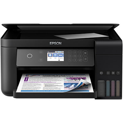 Epson EcoTank ET-3700 Colour Wireless Network 3 in 1 with Print,Copy,Scan, A4 Colour Inkjet Printer