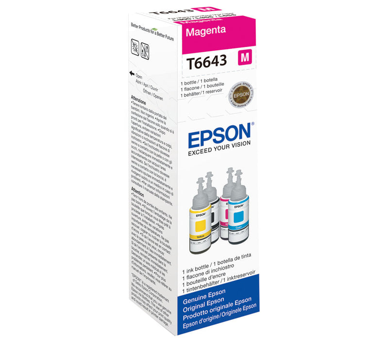 Epson T6643 Magenta Ink