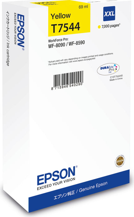 Epson T7544XXL Yellow Ink Cartridge