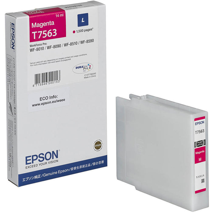 Epson T7563 Magenta Ink Cartridge