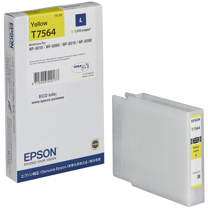 Epson T7564 Yellow Ink Cartridge
