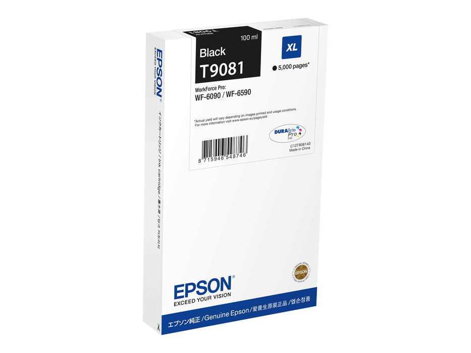 Epson T9081XL Black Ink Cartridge