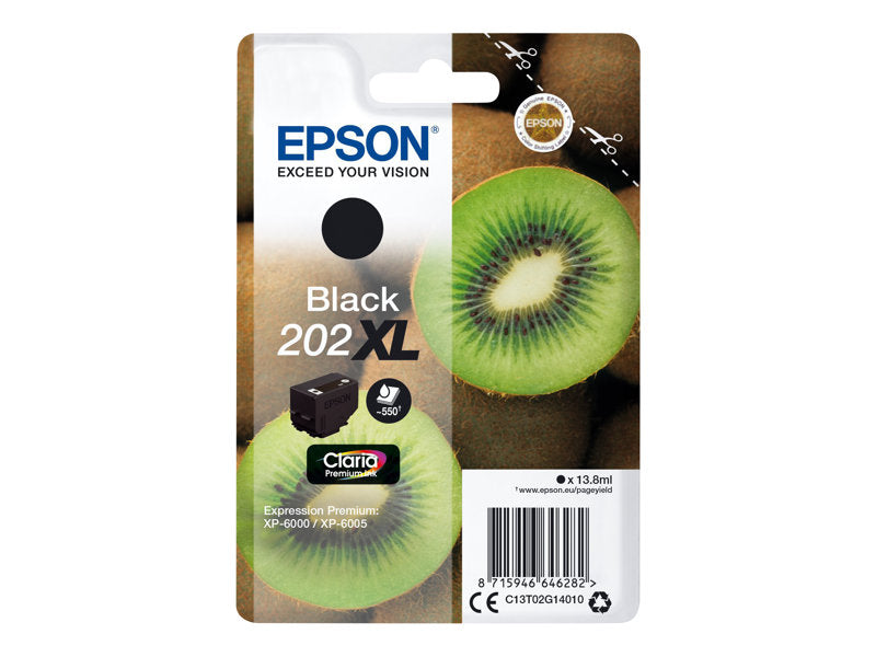 Epson 202XL High Yield Black Ink Cartridge