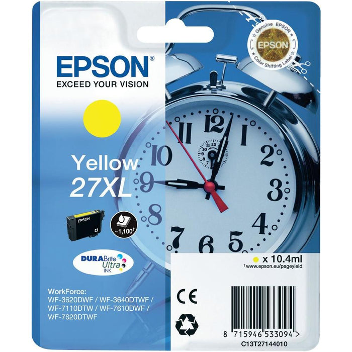 Epson 27XL (T2714) Yellow Ink High Yield (Original)