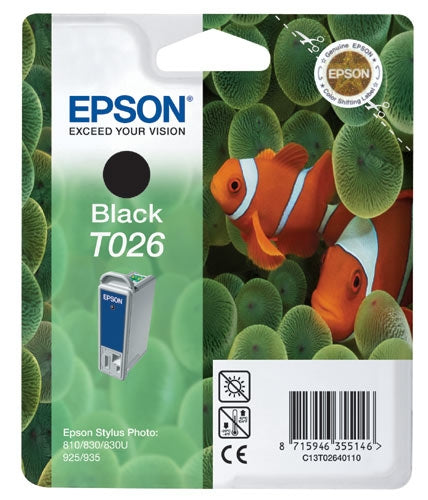 Epson T026 Original Black Ink