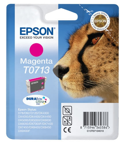 Epson T0713 Original Magenta Ink Cartridge