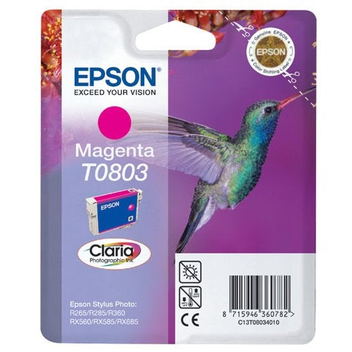 Epson T0803 Original Magenta Ink Cartridge