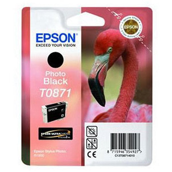 Epson T0871 Original Photo Black Ink