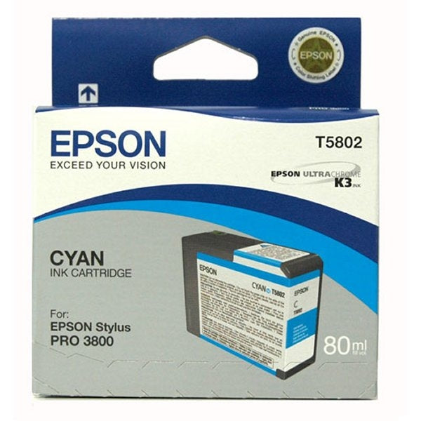 Epson T5802 Cyan Ink