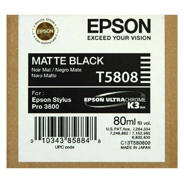 Epson T5808 Matt Black Ink