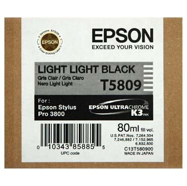 Epson T5809 Light-Light Black Ink