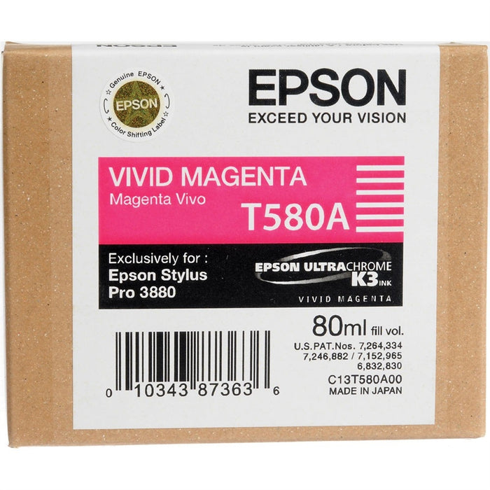 Epson T580A Magenta Ink