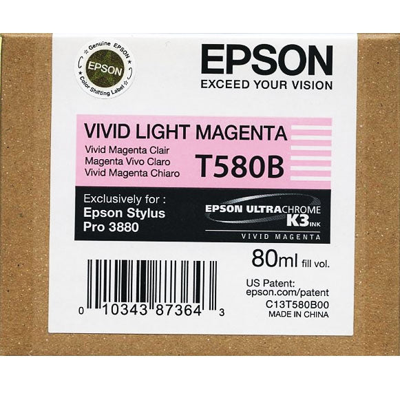 Epson T580B Magenta Ink