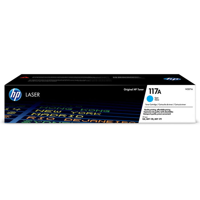 HP 117A (W2071A) Cyan Toner Cartridge (original HP)