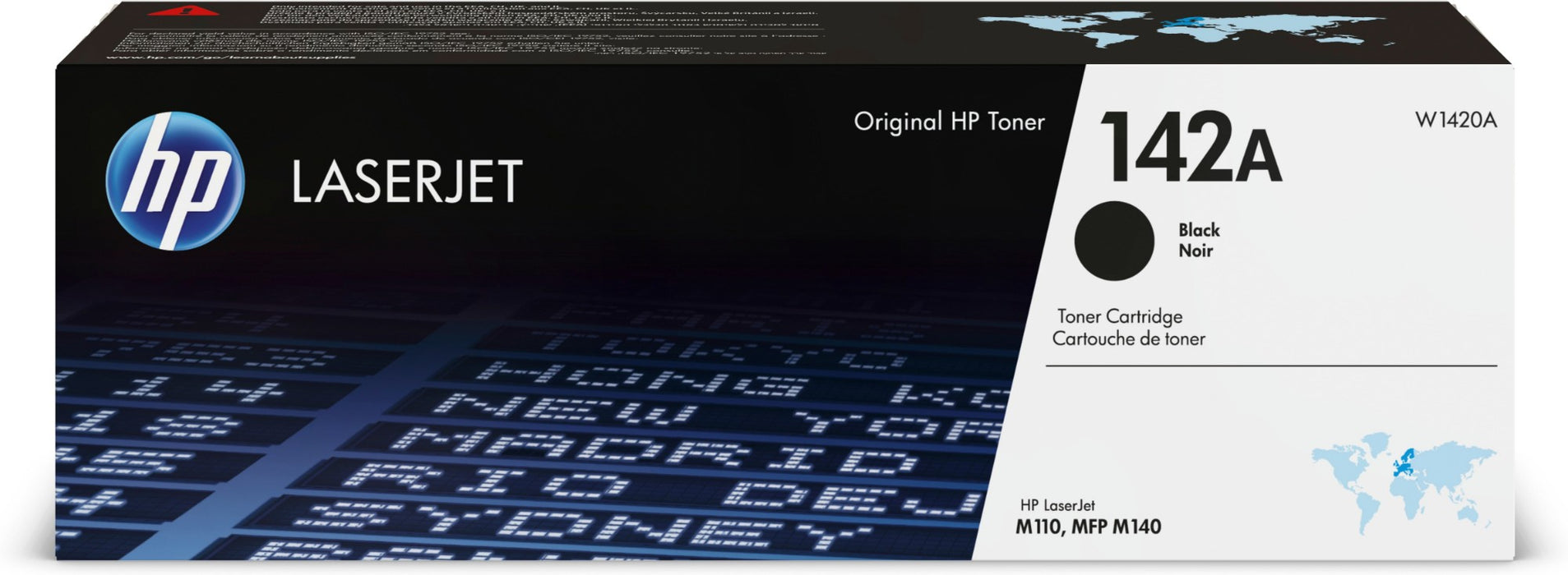 HP 142A (W1420A) Black Toner (Original HP)