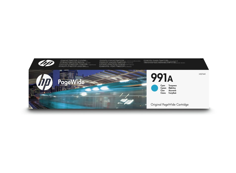 HP 991A (M0J74AE) Original Cyan Ink Cartridge