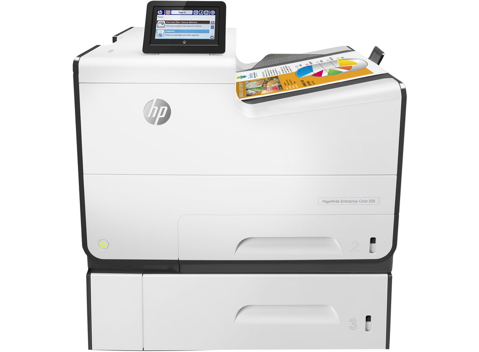 HP PageWide Enterprise 556XH Duplex Wireless Network A4 Colour Inkjet Printer