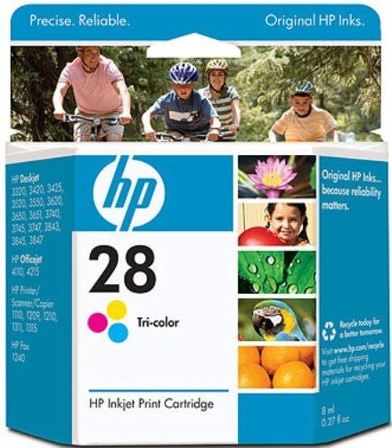 HP 28 (C8728A/AE) Original Colour Ink Cartridge