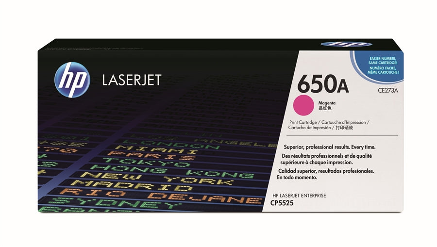 HP CE273A (650A) Magenta Toner