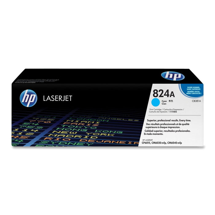 HP CB381A (824A) Original Cyan Toner
