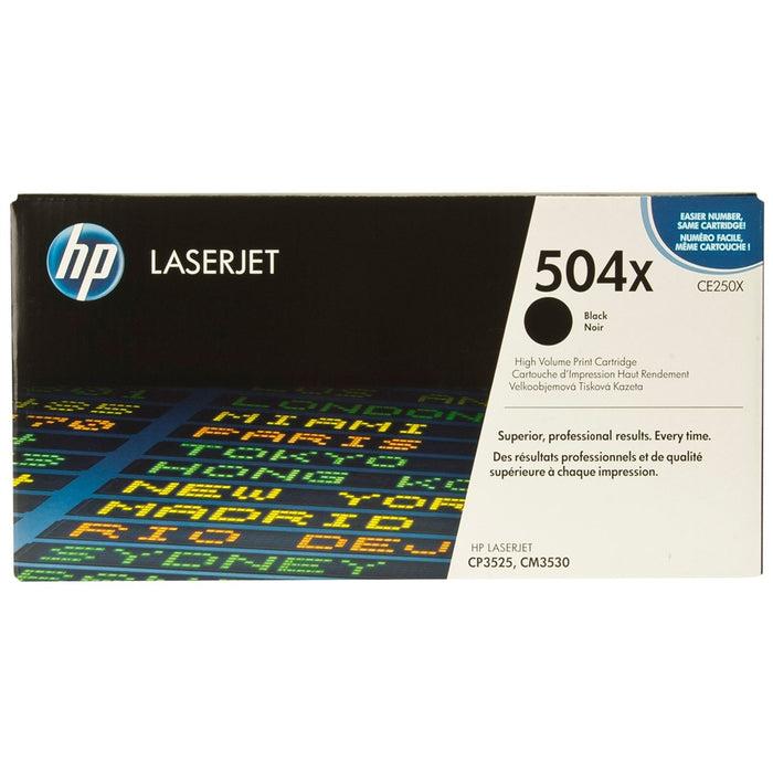 HP CE250X ( 504X ) Original Black Toner