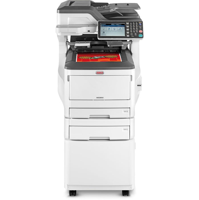 MC853DNCT Multifunction A3 Duplex Network Colour Laser Printer With 2nd Tray And Cabinet