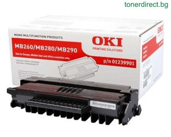 OKI 01239901 Black Toner Cartridge