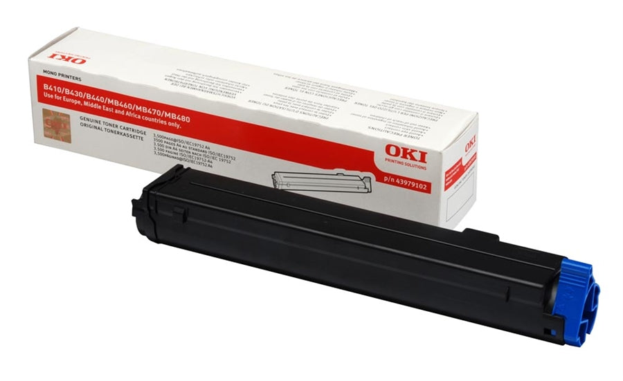 OKI 43979102 Black Toner Cartridge