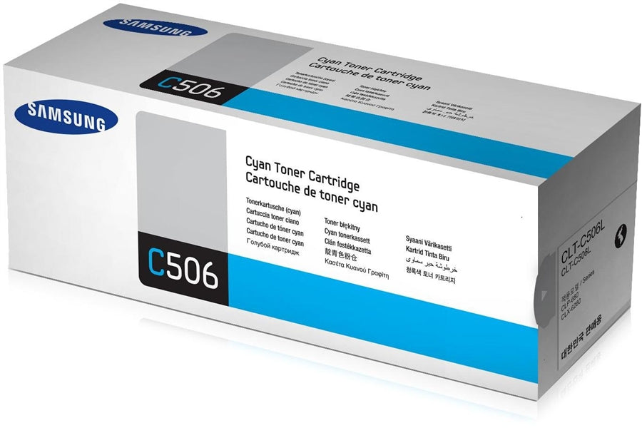 Samsung CLT-C506L High-Capacity Cyan Toner