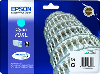 Epson 79XL T7902 High Yield Cyan Ink Cartridge