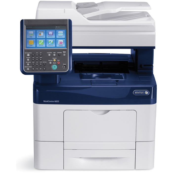 Xerox WorkCentre 6655IVX MFP Multifunction Duplex Wireless Network 4 in 1 with Print,Copy,Fax and Scan A4 Colour i-Series Laser Printer