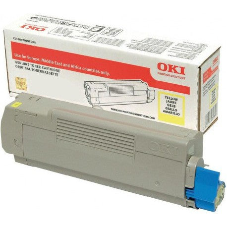 OKI 46443101 Yellow Toner Cartridge
