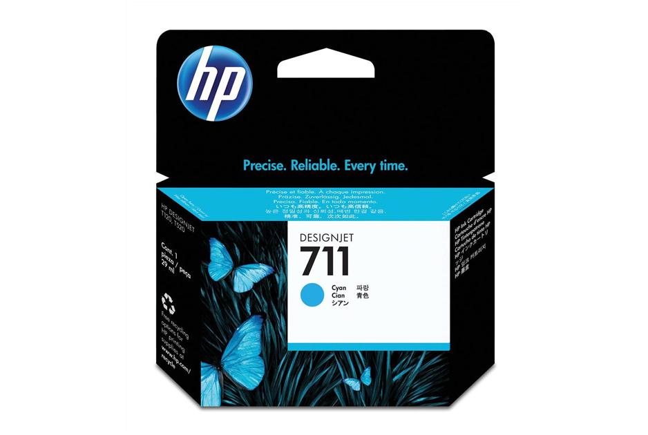 HP 711 (CZ130A) Cyan Ink