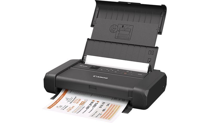 Canon PIXMA TR150 (Without Battery) A4 Colour Inkjet Printer WiFi